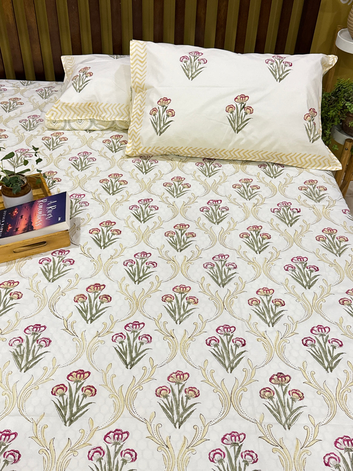 premium-blockprint-cream-base-bedsheet