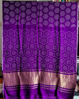 deep-amethyst-purple-hexa-pure-gajji-silk-bandhani-saree