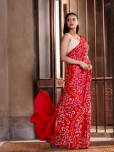 divine-beauty-red-pure-gajji-silk-floral-bandhani-saree