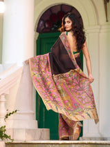 divine-grace-pichwai-theme-chanderi-cotton-silk-kalamkari-saree