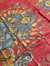 durga-maa-handloom-kanchi-pattu-kalamkari-dupatta