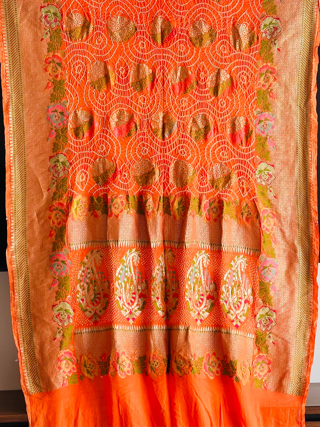 elegance-handloom-pure-bandhani-georgette-saree