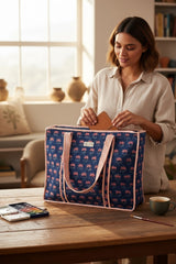 elegant-blue-handcrafted-tote-bag-floral-block-print