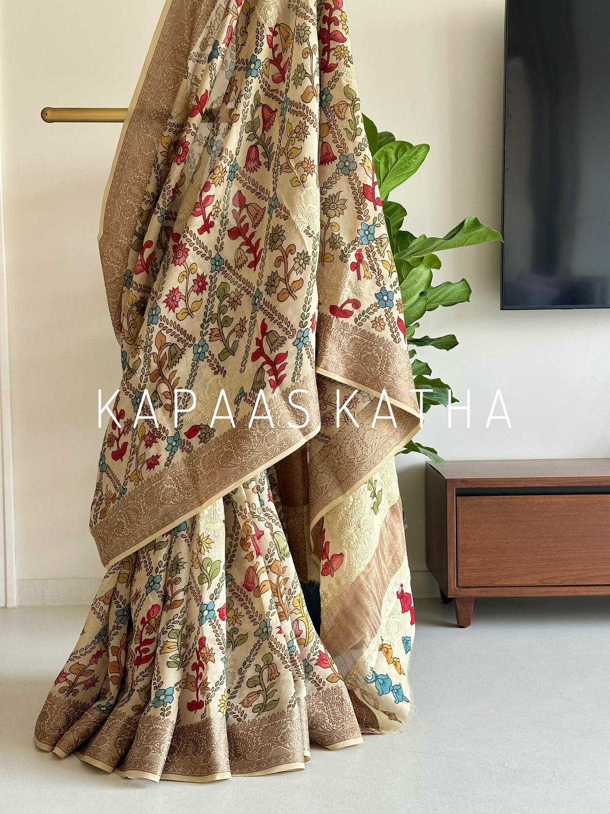 elegant-chanderi-floral-printed-saree