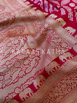 eternal-elegance-bandhani-soft-banarasi-katan-silk-saree