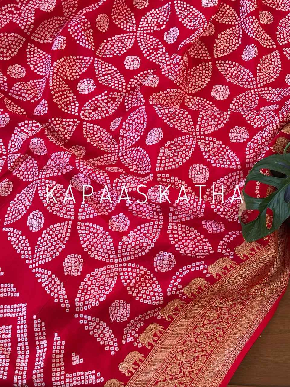 eternal-elegance-bandhani-soft-banarasi-katan-silk-saree