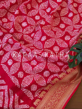 eternal-elegance-bandhani-soft-banarasi-katan-silk-saree