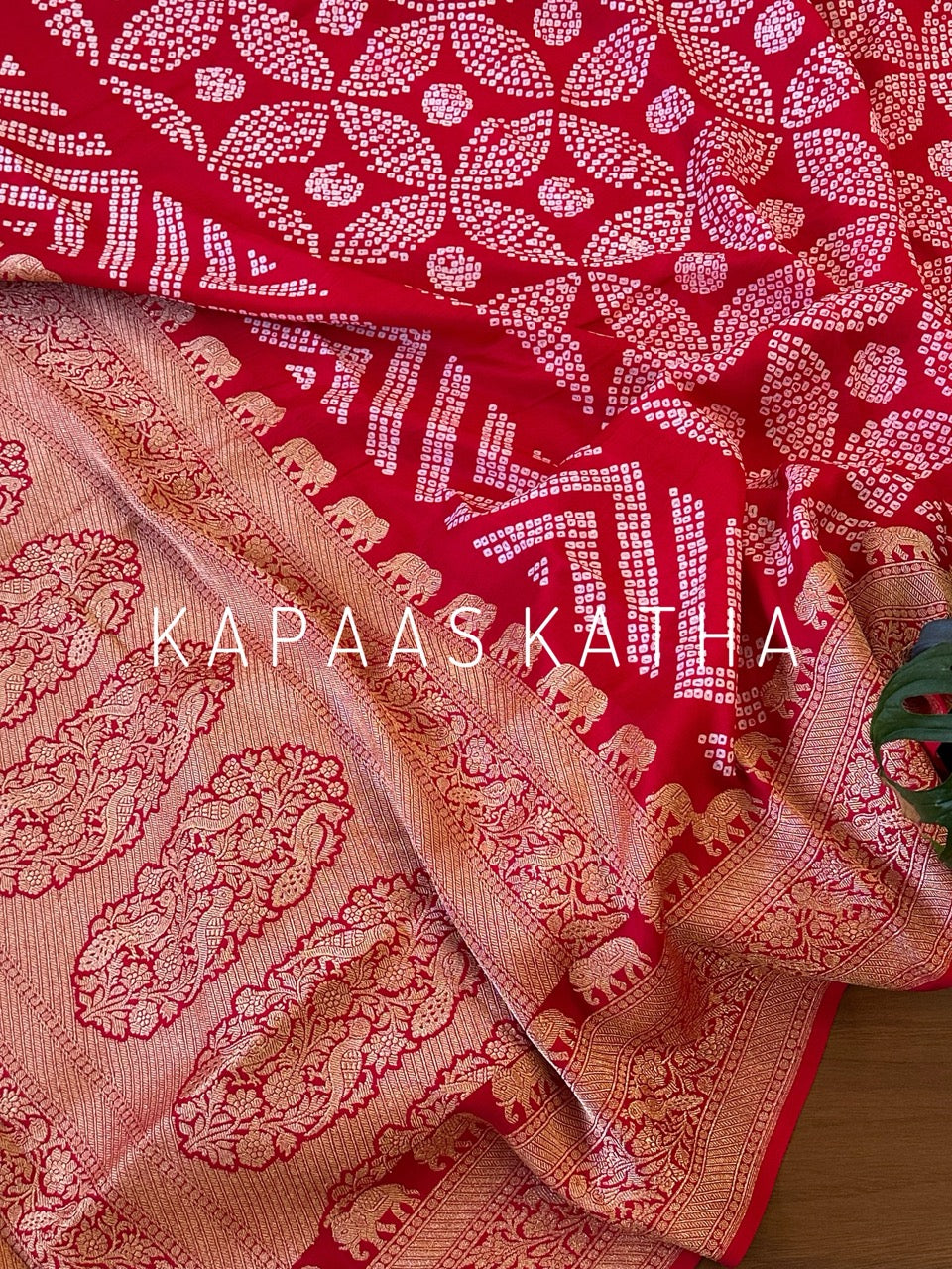 eternal-elegance-bandhani-soft-banarasi-katan-silk-saree