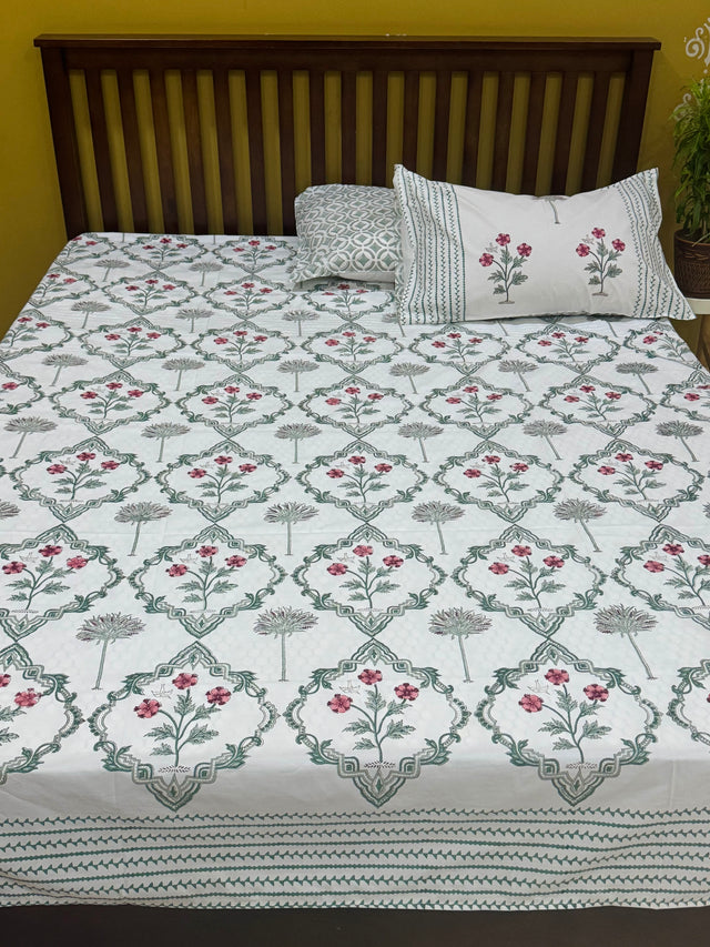 ethereal-flora-blockprint-cotton-bedsheet
