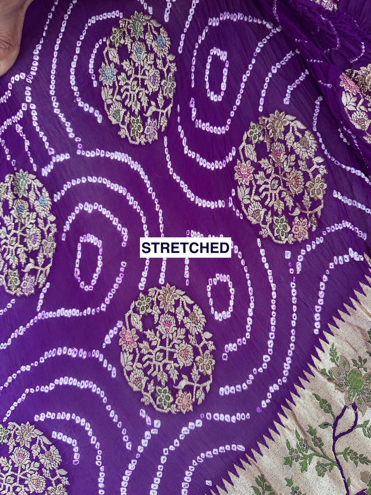 ethnic-banarasi-bandhani-georgette-saree