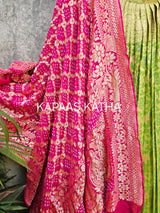 exclusive-shikhargarh-banarasi-georgette-bandhani-lehenga
