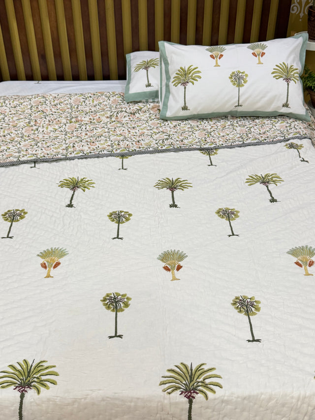 exquisite-craft-mulmul-quilt-bedsheet-set