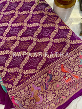 exquisite-legacy-pure-bandhani-handloom-banarasi-georgette-saree
