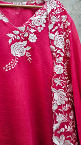 festive-and-vibrant-pink-colour-chanderi-2-piece-semi-stitched-suit-set