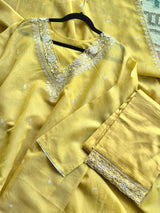 festive-chanderi-3-piece-semi-stitched-suit-set