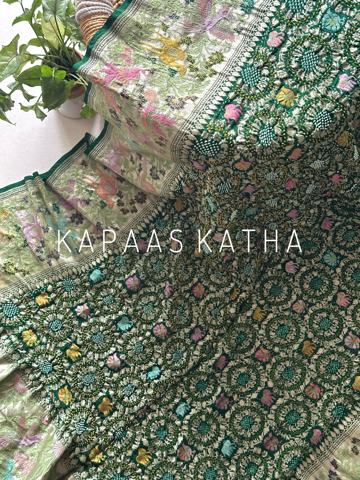 festive-divine-pure-banarasi-georgette-bandhani-dupatta