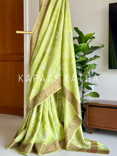 festive-gilded-bandhani-chikankari-chanderi-cotton-silk-saree