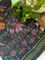 festive-lustrous-reign-single-ikat-handloom-mulberry-silk-saree
