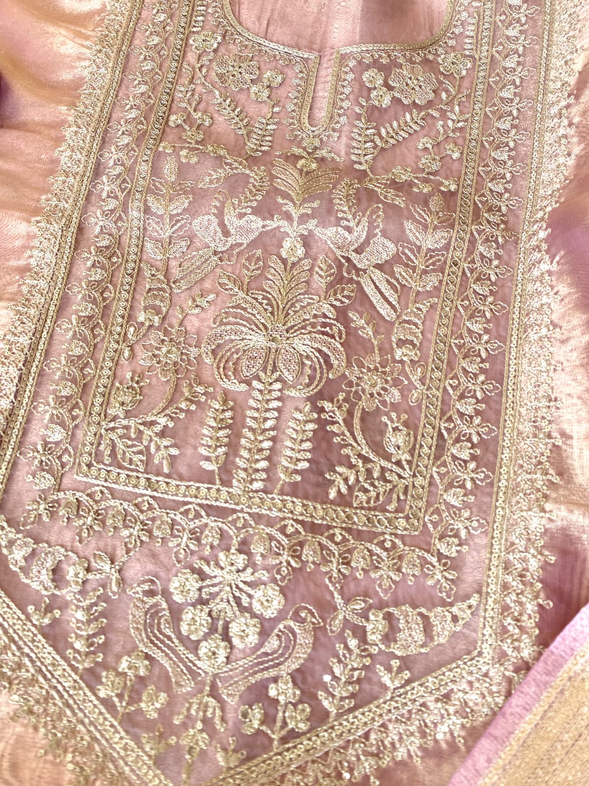 festive-tissue-embroidered-semi-stitched-suit-set-green_3