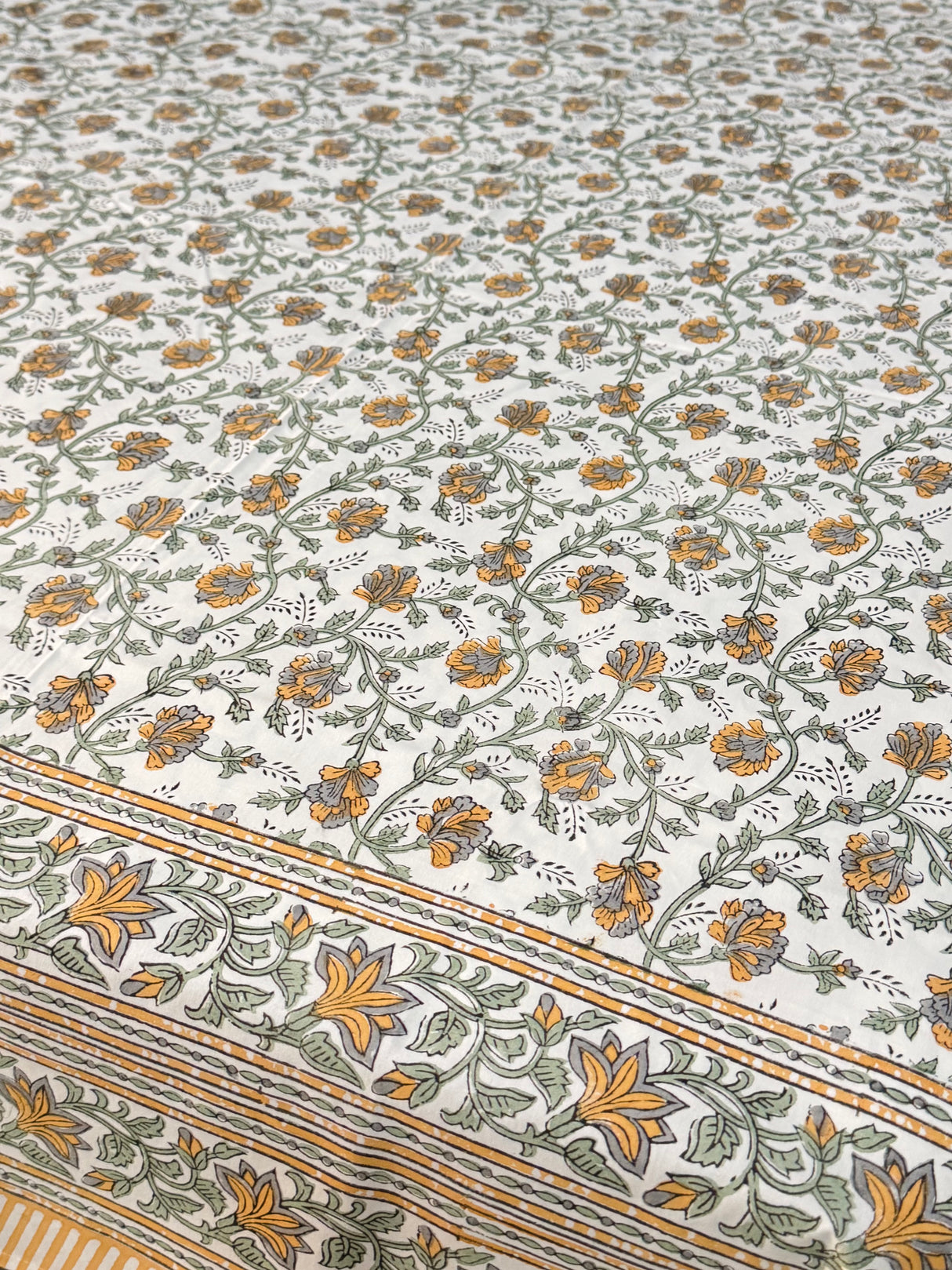 fitted-warm-sprig-handblock-print-pure-cotton-bedsheet
