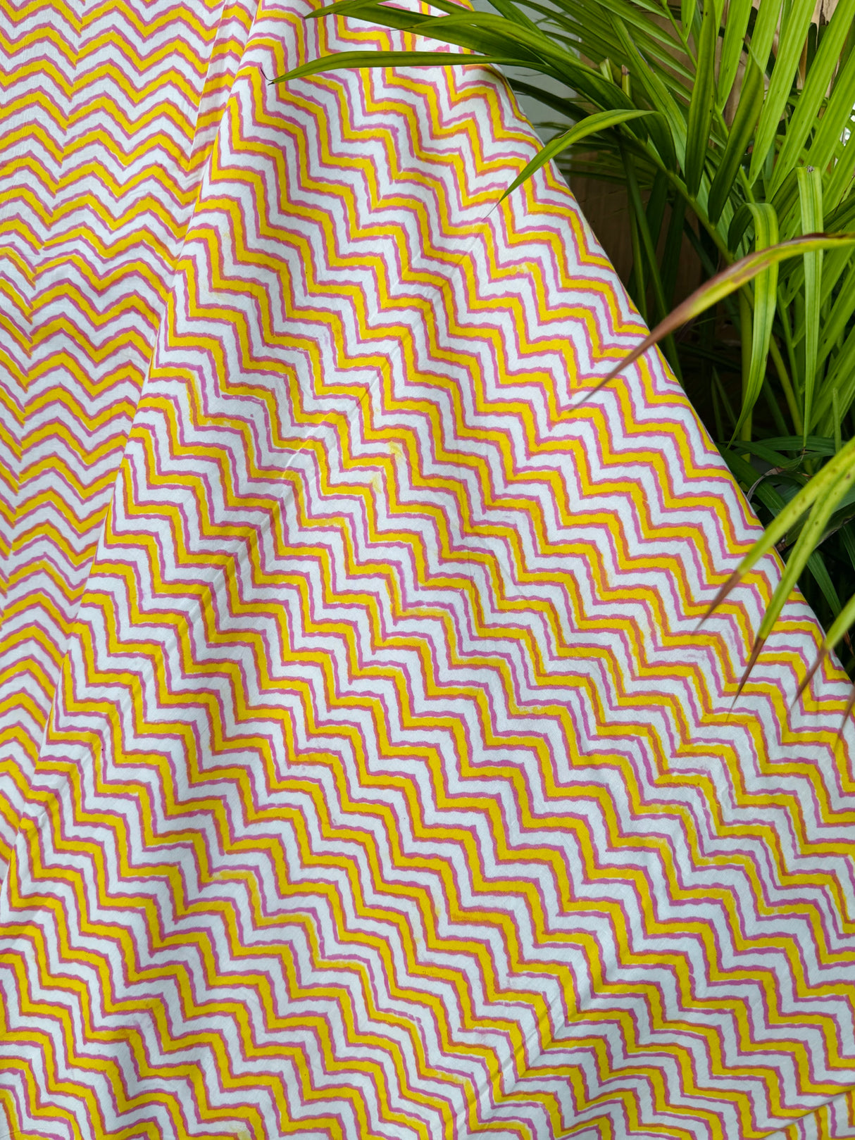 flamingo-print-yellow-layered-kids-blanket