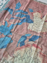 floral-and-bird-theme-handloom-silk-pen-kalamkari-blouse-fabric