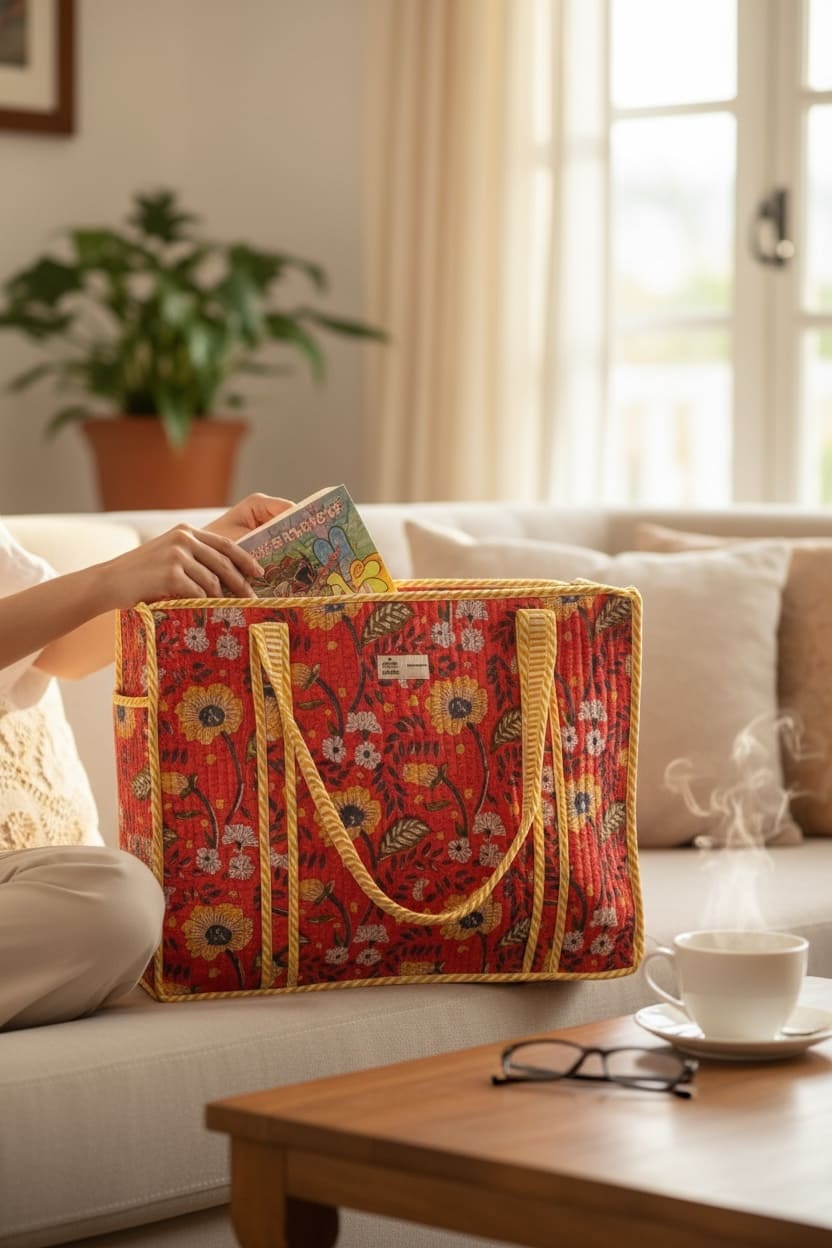 floral-block-print-red-handcrafted-tote-bag