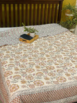 floral-brown-single-cotton-quilt-pattern-view