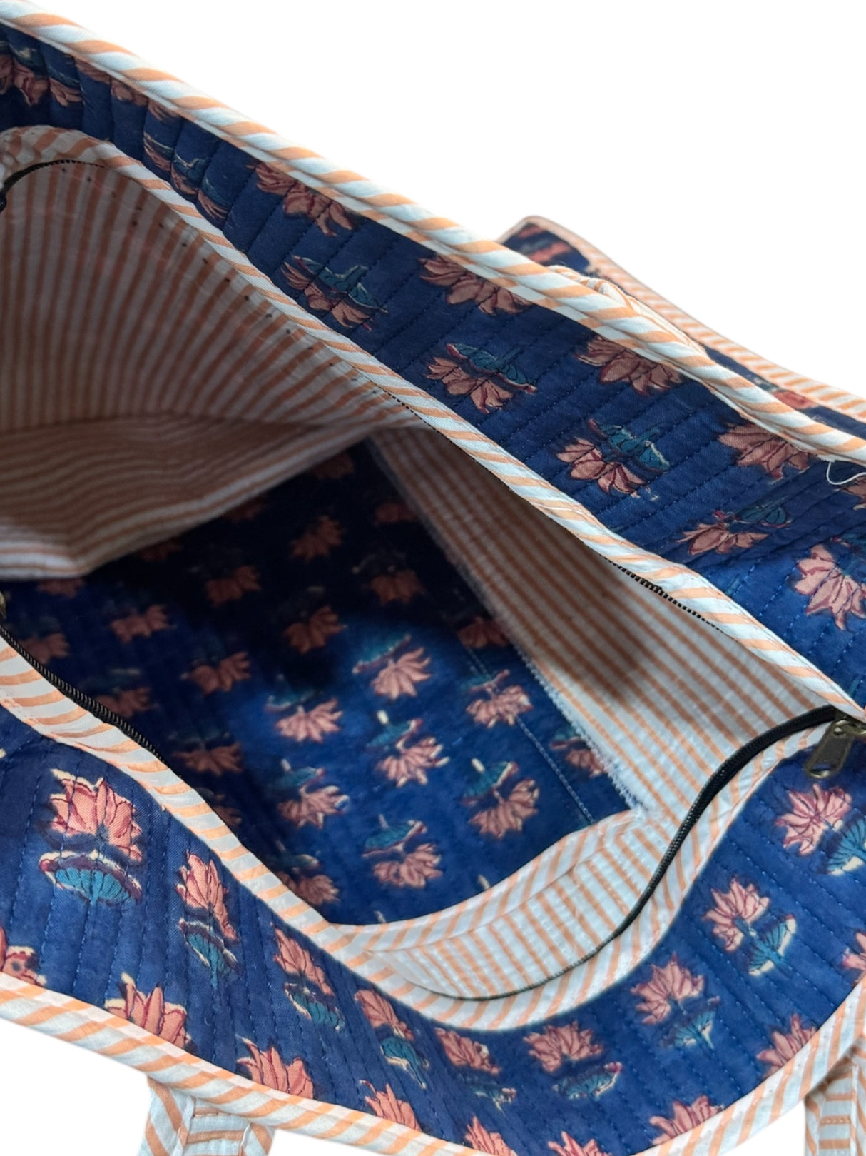 floral-elegant-blue-block-print-handcrafted-tote-bag-inside