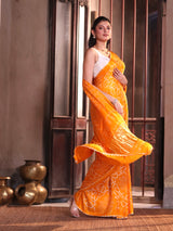 floral-kesari-yellow-gajji-silk-bandhani-saree