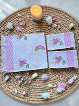 gifting-mermaid-dreams-blockprint-kids-cotton-jacquard-towel-set