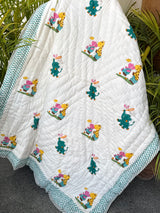 gifting-soft-rest-unicorn-theme-kids-mulmul-handblock-quilt