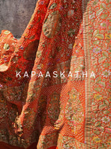 green-shikhargarh-banarasi-georgette-bandhani-lehenga