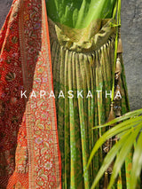 green-shikhargarh-banarasi-georgette-bandhani-lehenga