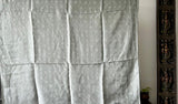 Habotai Silk Clamp Dye Bandhani Saree in Shades of Grey