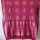 gulabi-rani-pink-meenakari-dupatta-banarasi