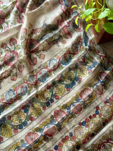 gulbadan-phoolwari-handcrafted-kota-silk-kalamkari-saree