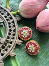 gulzaar-mohini-moissanite-polki-92-5-silver-necklace-set