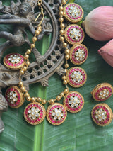 gulzaar-mohini-moissanite-polki-92-5-silver-necklace-set