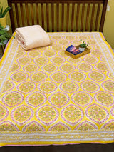 hand-block-print-cotton-quilt-yellow-base