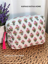 hand-block-rosette-design-cotton-multipurpose-pouch