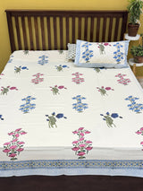 hand-blockprint-cotton-bedsheet-floral-design