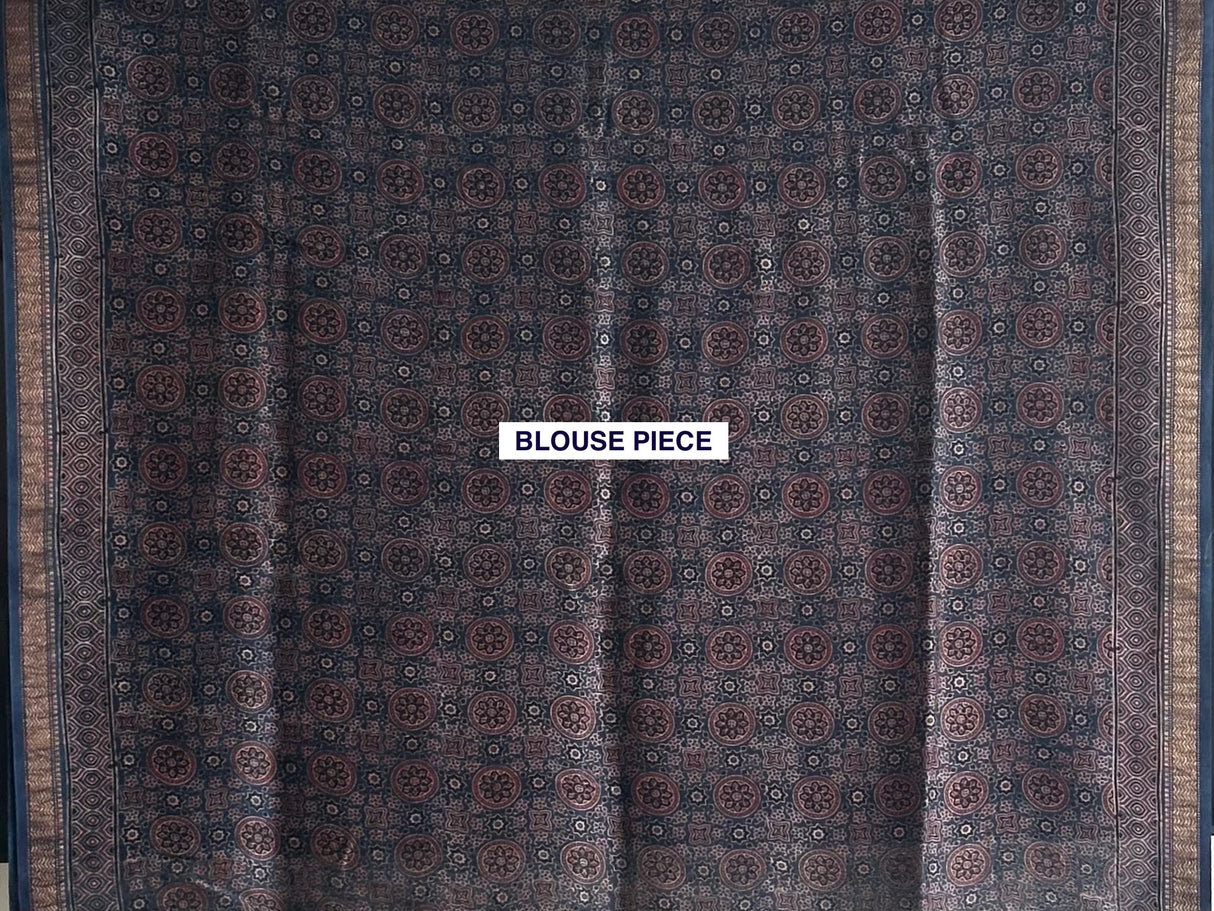 handblock-ajrakh-chanderi-silk-saree