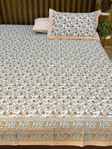 handblock-print-pure-cotton-bedsheet-warm-sprig
