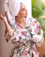 handblock-printed-waffle-robe-with-vintage-garden-motif
