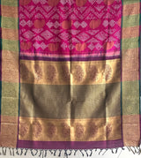 handcrafted-bandhani-kanjivaram-silk-saree-with-heritage-weave