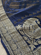 handcrafted-blue-dupion-banarasi-saree