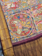 handloom-kalamkari-kanjivaram-silk-saree