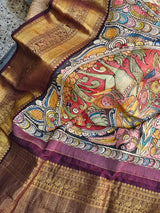 handloom-kanjivaram-silk-saree-with-kalamkari