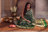 handloom-pure-banarasi-soft-silk-sona-roopa-bandhani-saree-in-green-colour